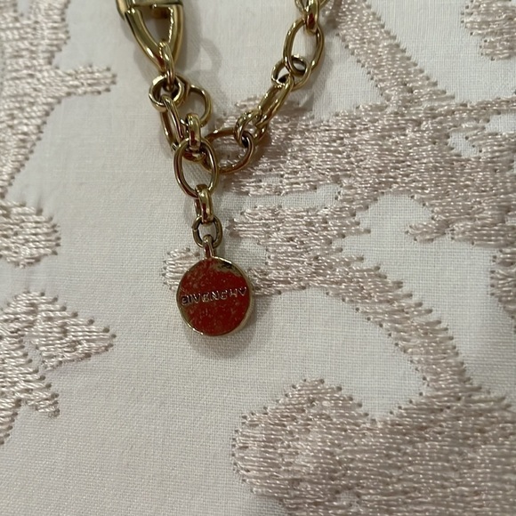 Stunning Givenchy Vintage Faux Pearl & Amber Crystals Necklace—Like New!! - Picture 6 of 10